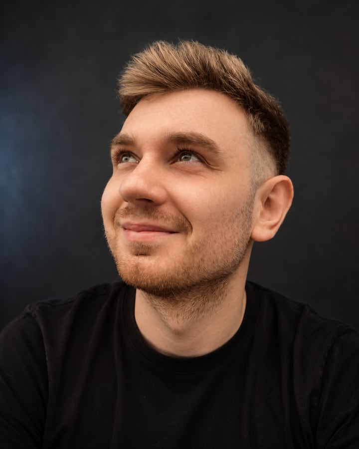 Portrait of Patryk Kozieł